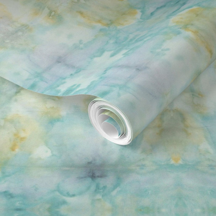 Aqua Beach Sea Removable Wallpaper