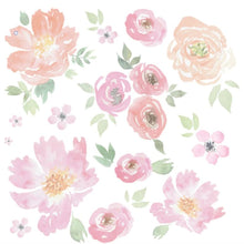 Floral Wall Decals Peel And Stick Stickers
