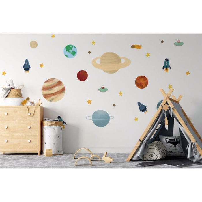 Solar System Removable Wall Decals