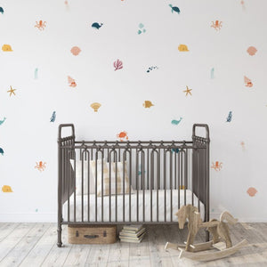 Sea Animals Removable Wall Stickers