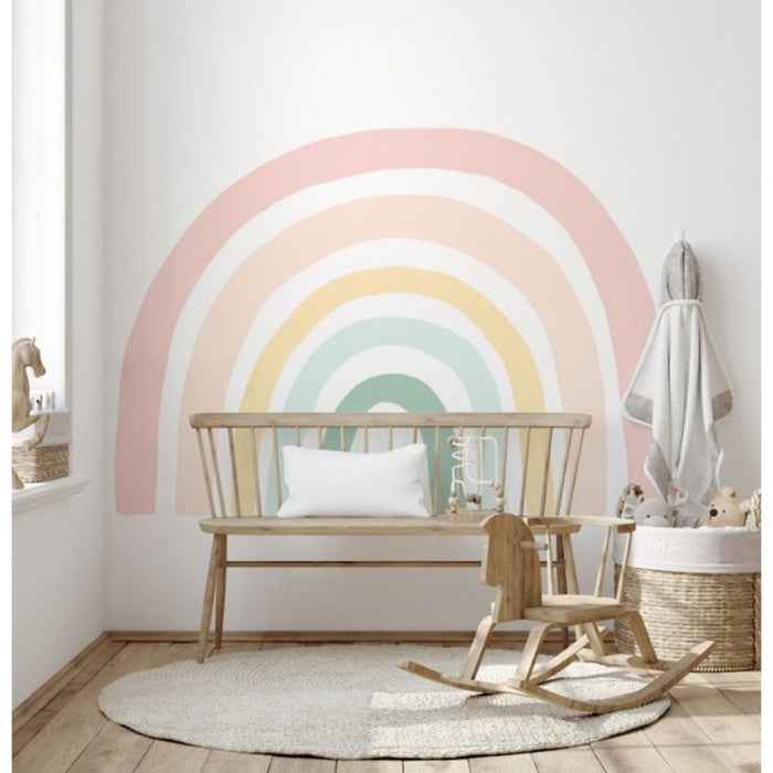 Pastel Rainbow Removable Wall Sticker