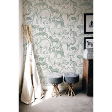 Handcrafted Safari Animals Wallpaper