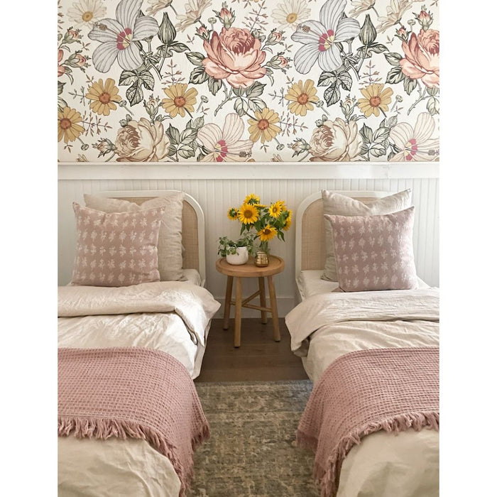 Flower Wall Mural Peel And Stick Removable Wallpaper