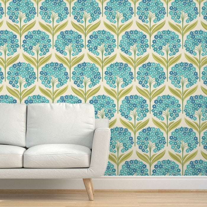 Vintage Pom Pom Wallpaper