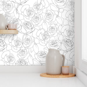 Modern Rose Wallpaper