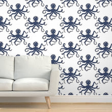 Octopus Printed Wallpaper