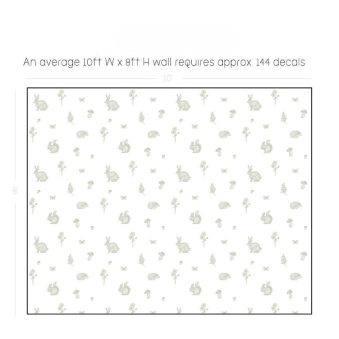 Whimsical Woodland Removable Wall Decals