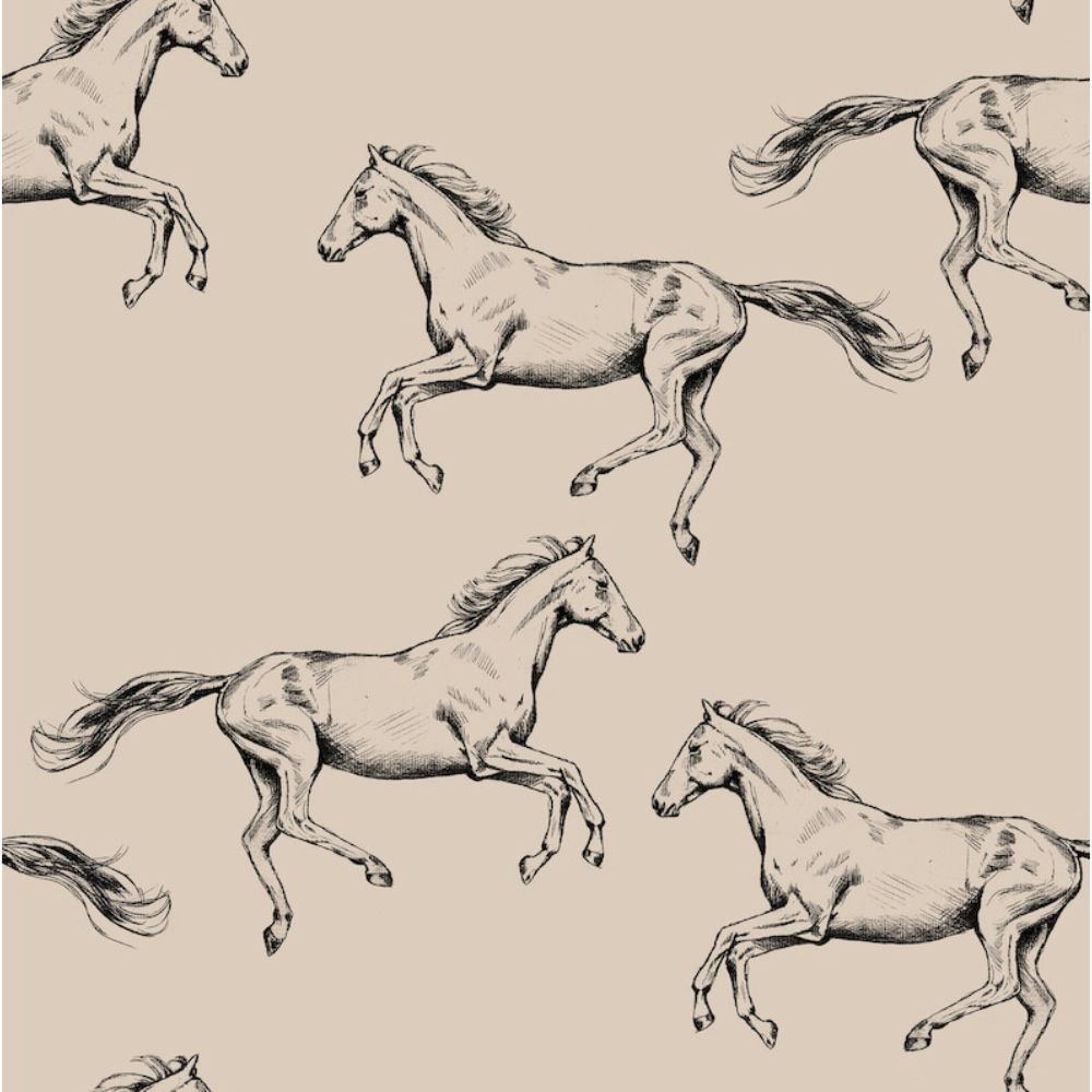 Wild Horses Peel And Stick Wallpapers — My Original Wallpaper