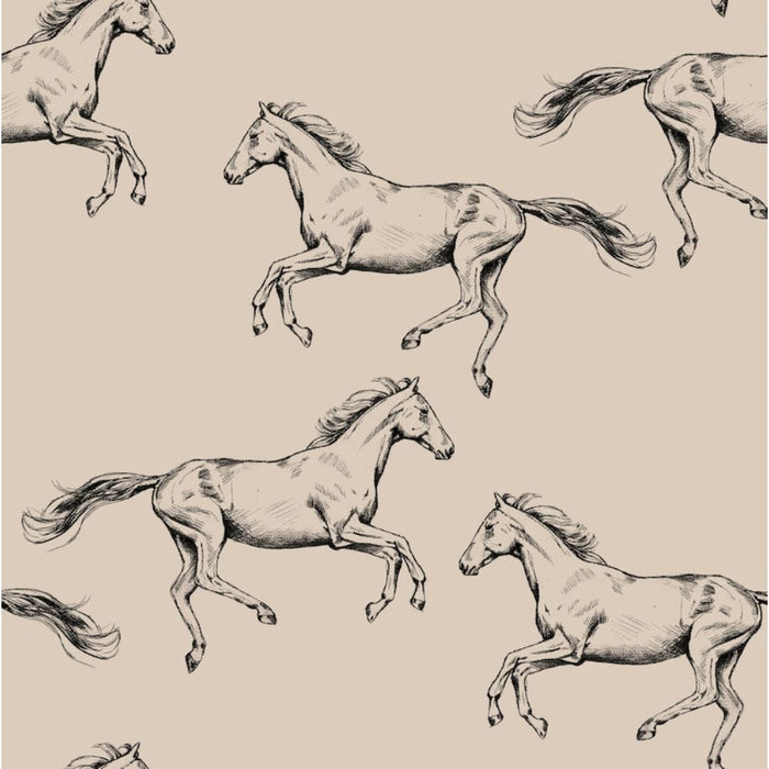 Wild Horses Peel And Stick Removable Wallpaper