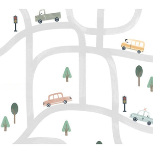 Road And Cars Transportation Wallpaper