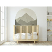 Painted Mountains Removable Wall Sticker