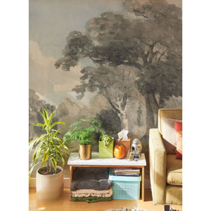 Watercolor Trees Removable Wallpaper