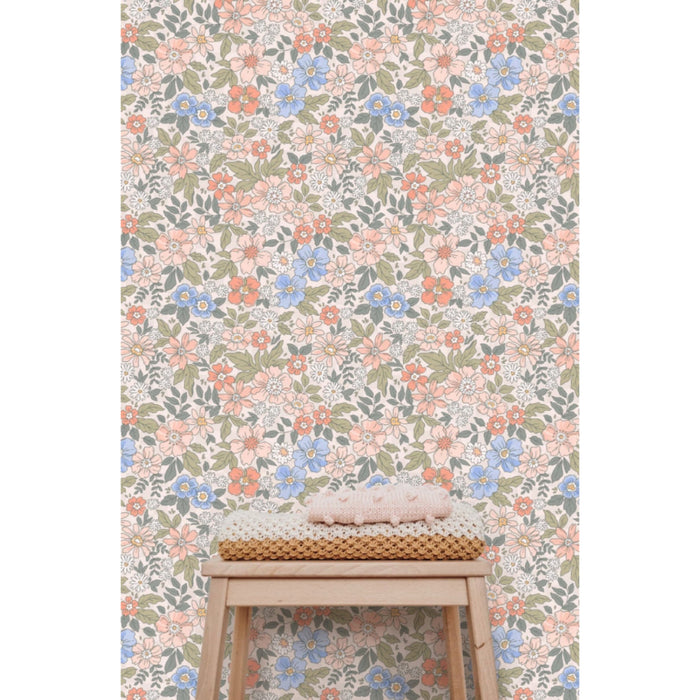 Charming Flowery Wallpaper