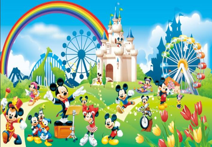 3D Mickey Mouse World Wallpaper