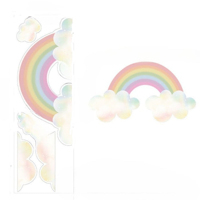 Watercolor Rainbow Home Decor Wall Stickers