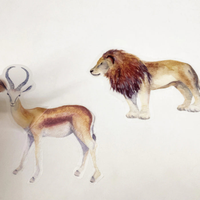 Safari Animals Wall Sticker for Kids