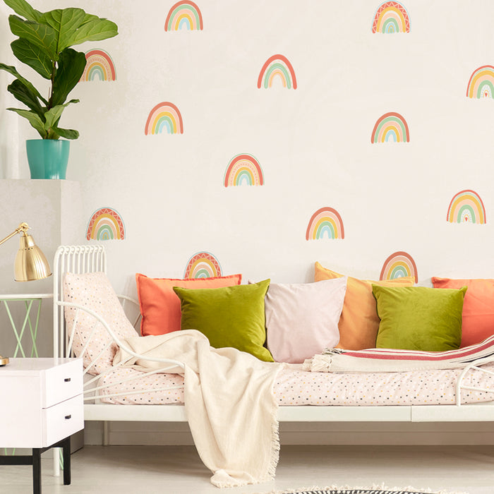 Rainbow Wallpaper Stickers