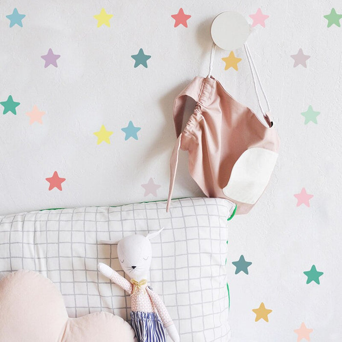 Colored Star Wall stickers