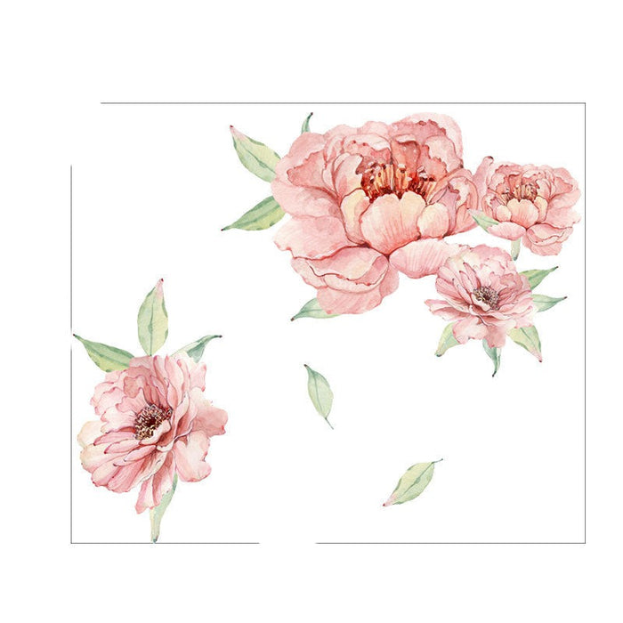 Rose Beautiful Flowers Wall Stickers