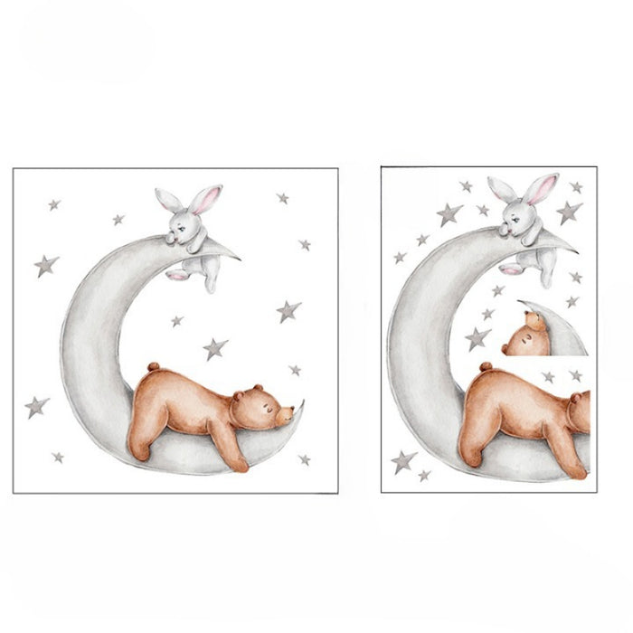 Animal Bunny Bear Wall Sticker