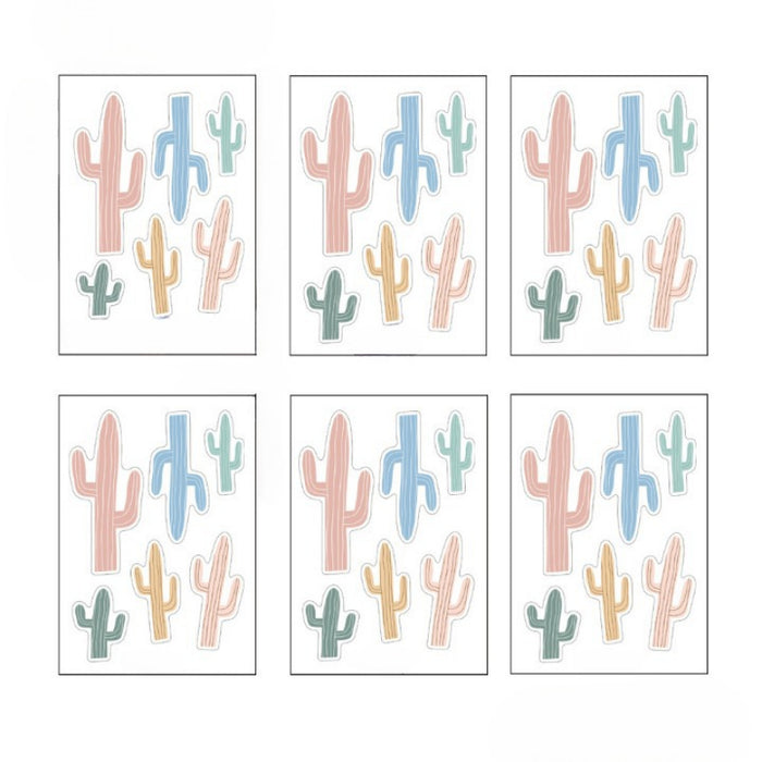 Cactus Creative Print Wall Sticker