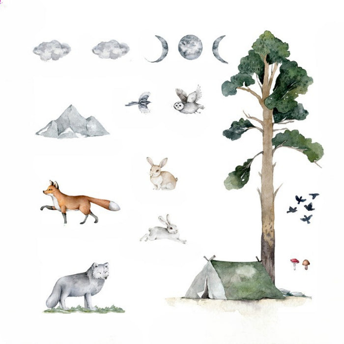 Large Forest Wall Stickers