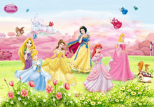3D Beautiful Disney Princesses Wallpaper