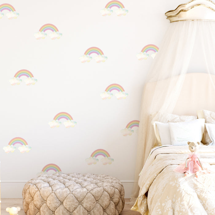 Rainbow Stencils For Wall Stickers