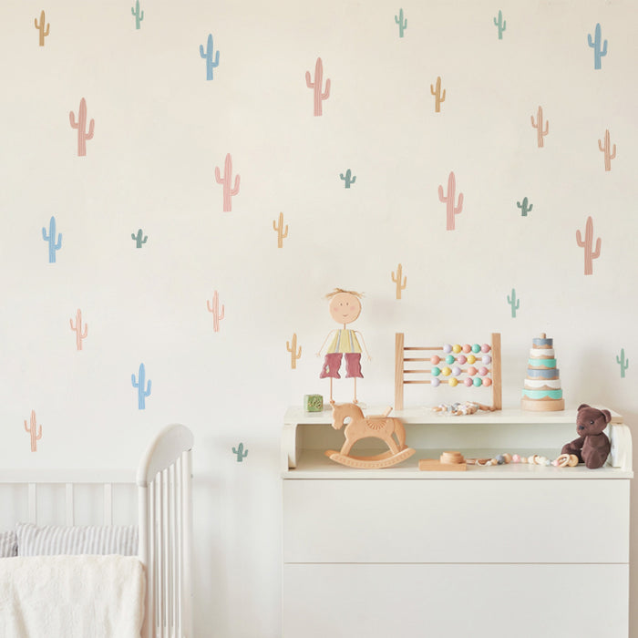 Cactus Creative Print Wall Sticker