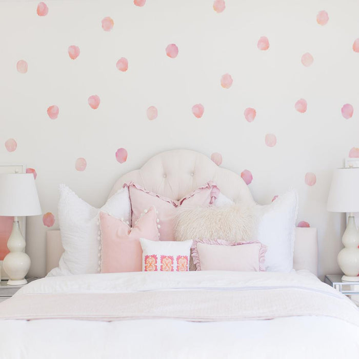 Watercolor Dot Wall Stickers