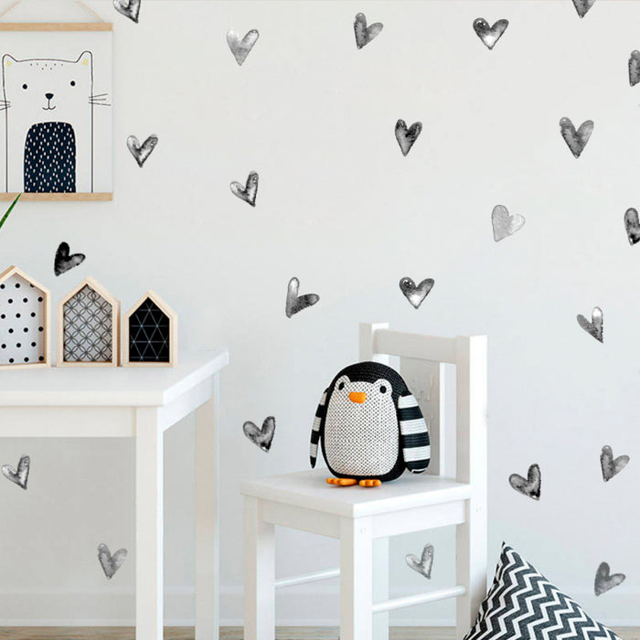 Baby Girl Heart Wall Sticker