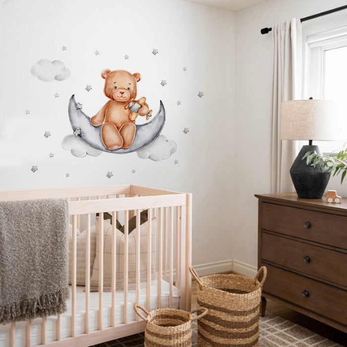 Animal Bear Pattern Wall Stickers