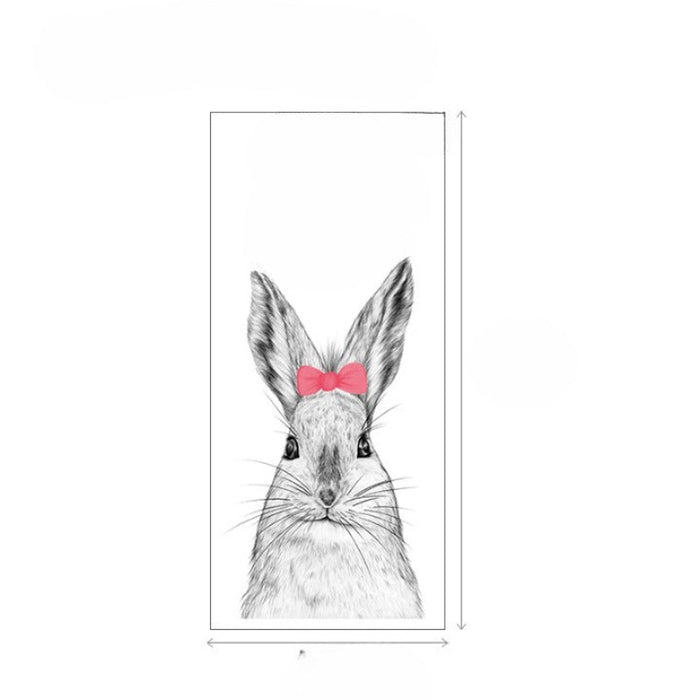 Hand Drawn Rabbit Wall Stickers