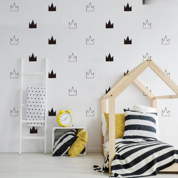 Crown Pattern Wall Sticker For Kid's Room