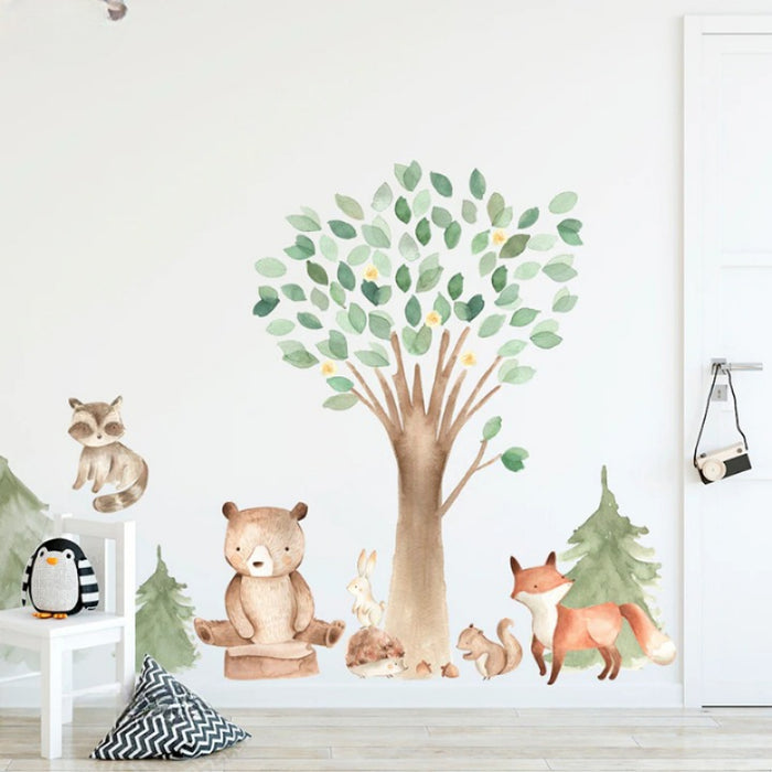 Large Forest Wall Stickers For Kids