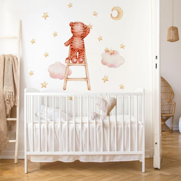 Tiger Decorative Children Wall Stickers