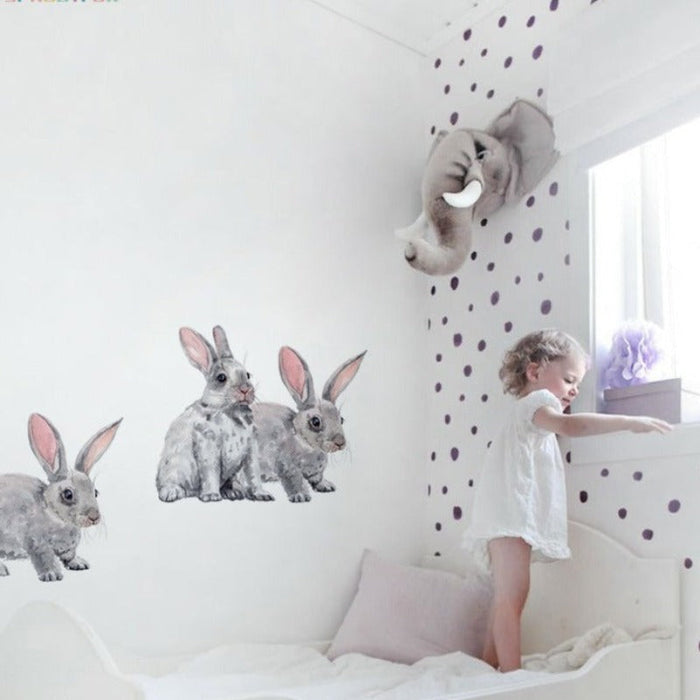Bunny Rabbit Wall Stickers