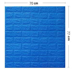 Brick Effect Adhesive Wall Stickers