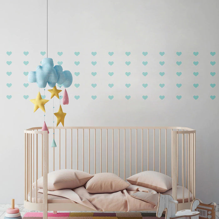 Heart Wall Sticker For Kids Room