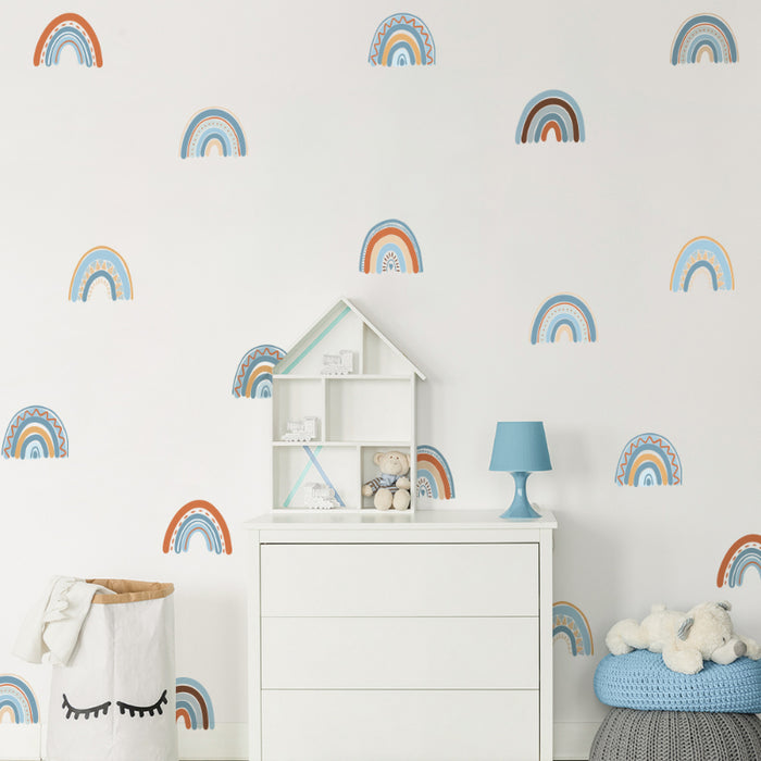 Modern Rainbow Wall Stickers