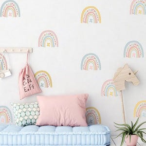Classic Rainbow Wallpaper For Children's Room