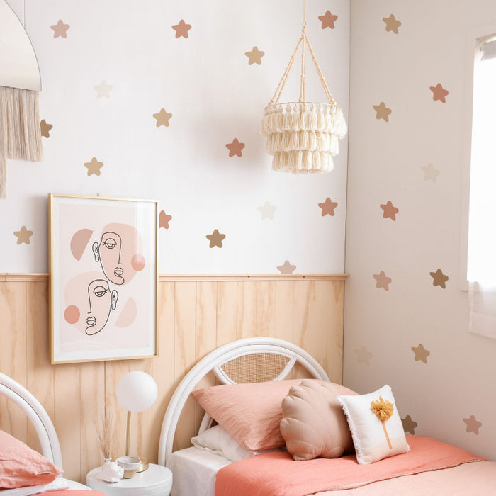 Cartoon Creative Stars Wall Stickers