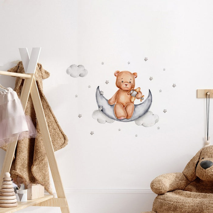 Animal Bear Pattern Wall Stickers