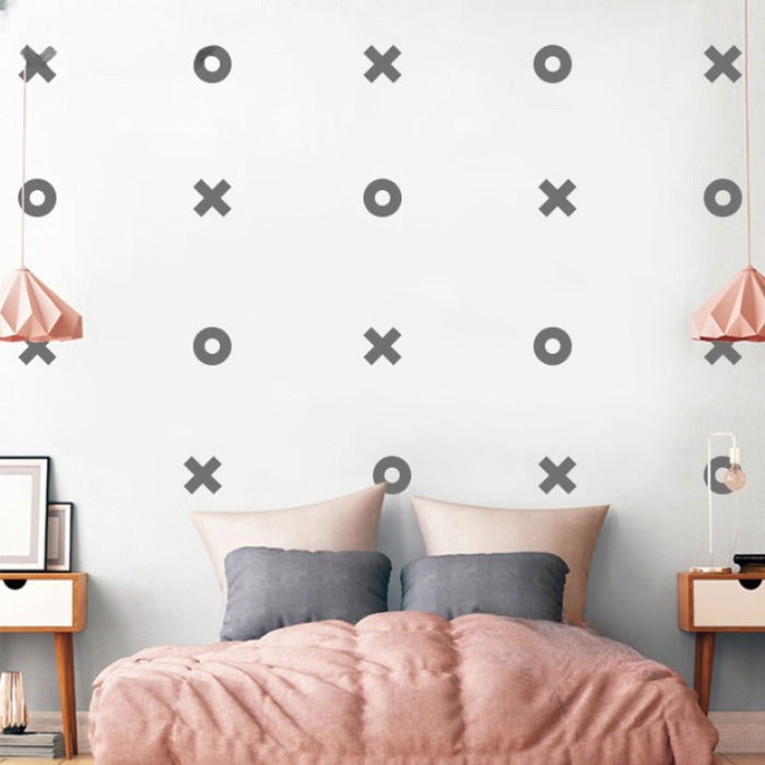 Funny Cartoon "XO" Wall Stickers