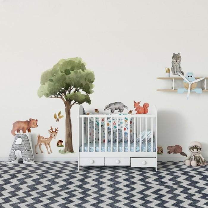 Wall Sticker Of Forest Animals