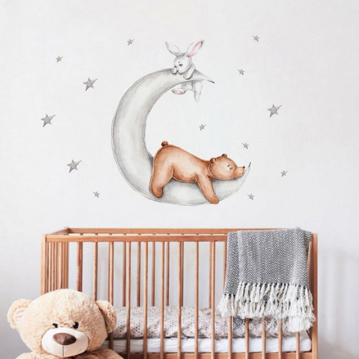 Animal Bunny Bear Wall Sticker