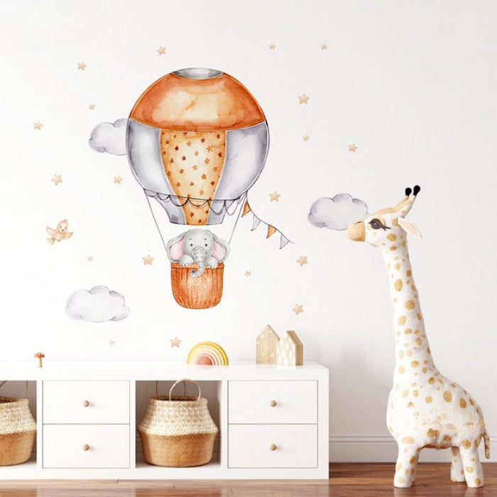 Cartoon Elephant Wall Stickers