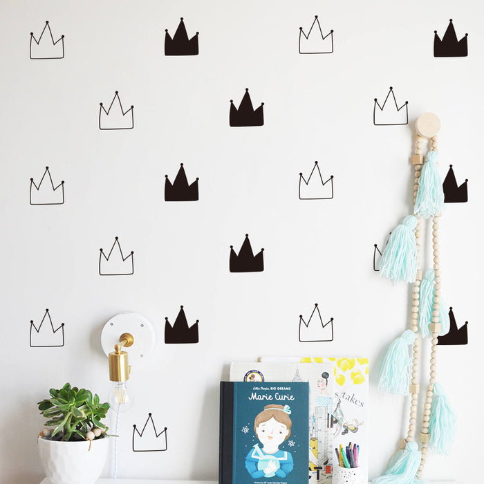 Crown Pattern Wall Sticker For Kid's Room