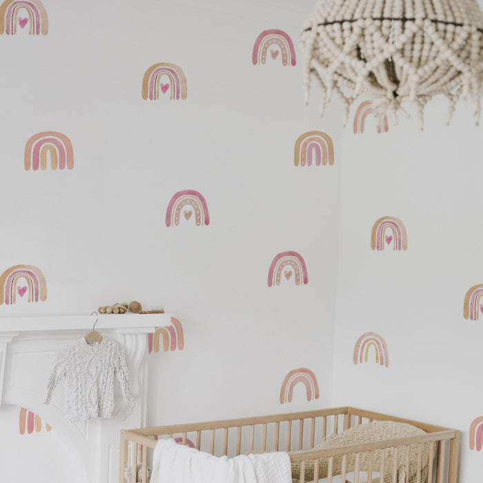 Rainbow Wall Stickers for Kids Room