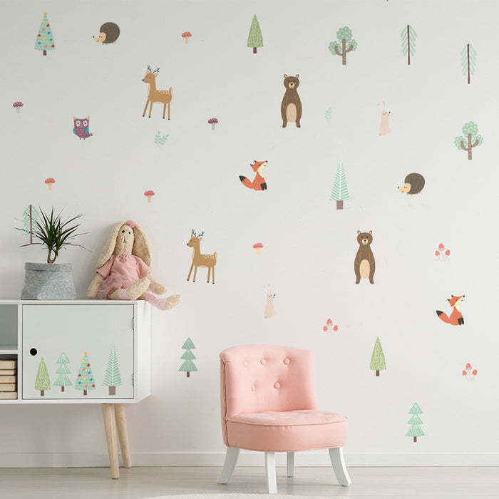 Cartoon Cute Wall Sticker For Nursery